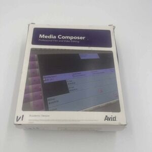 Avid Media Composer Professional Film & Video Editing Software Academic‎ Version